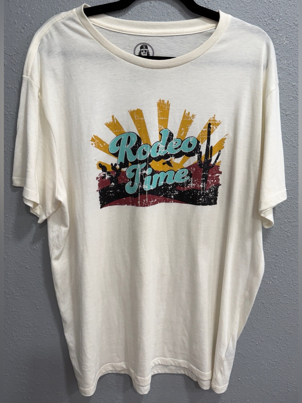 Dale Brisby Rock & Roll Denim | Men’s Rodeo Time Graphic Print T-Shirt, Size XL